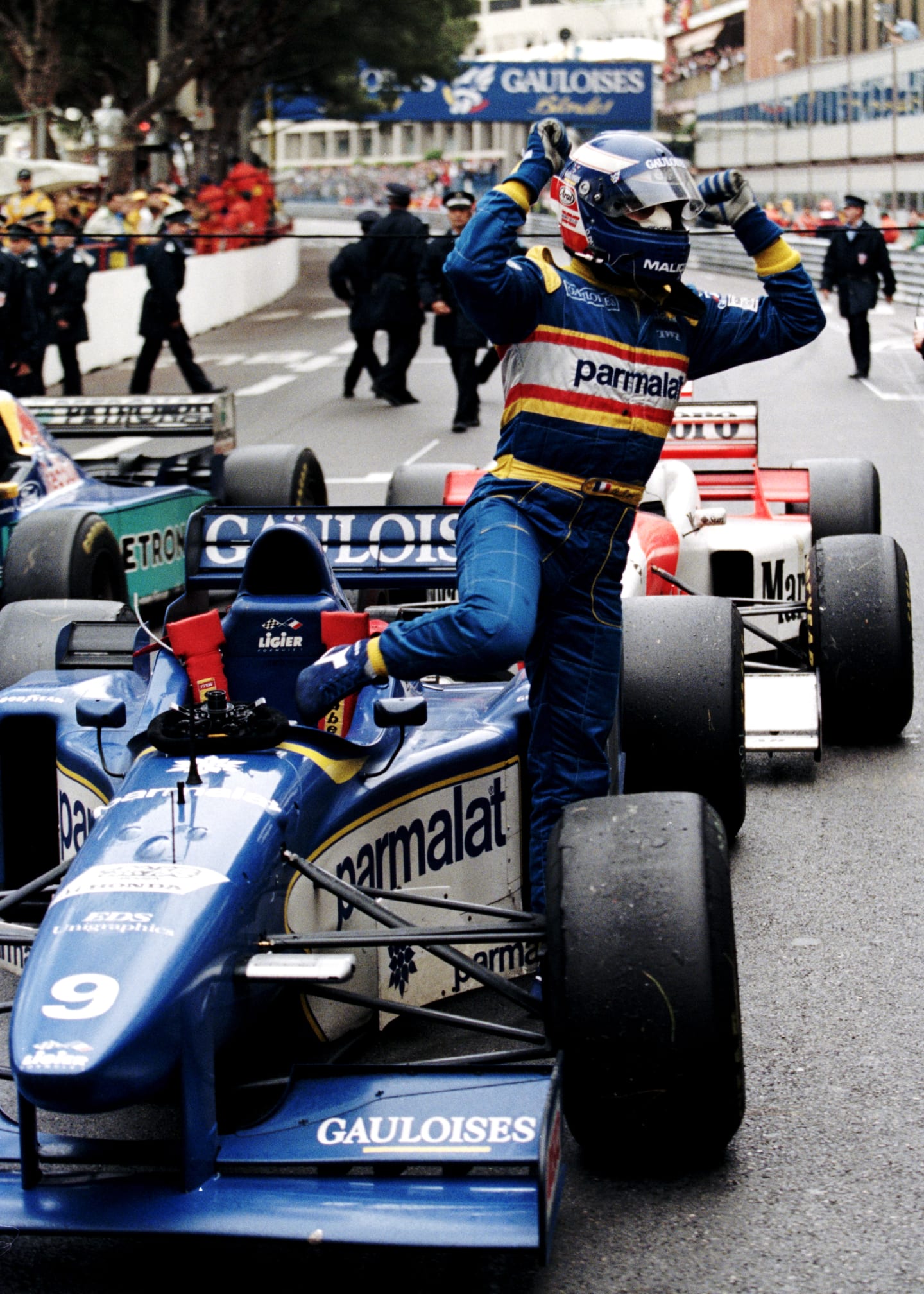 olivier-panis-ligier-Mugen Honda JS43-monaco-f1-1996 – MAXF1