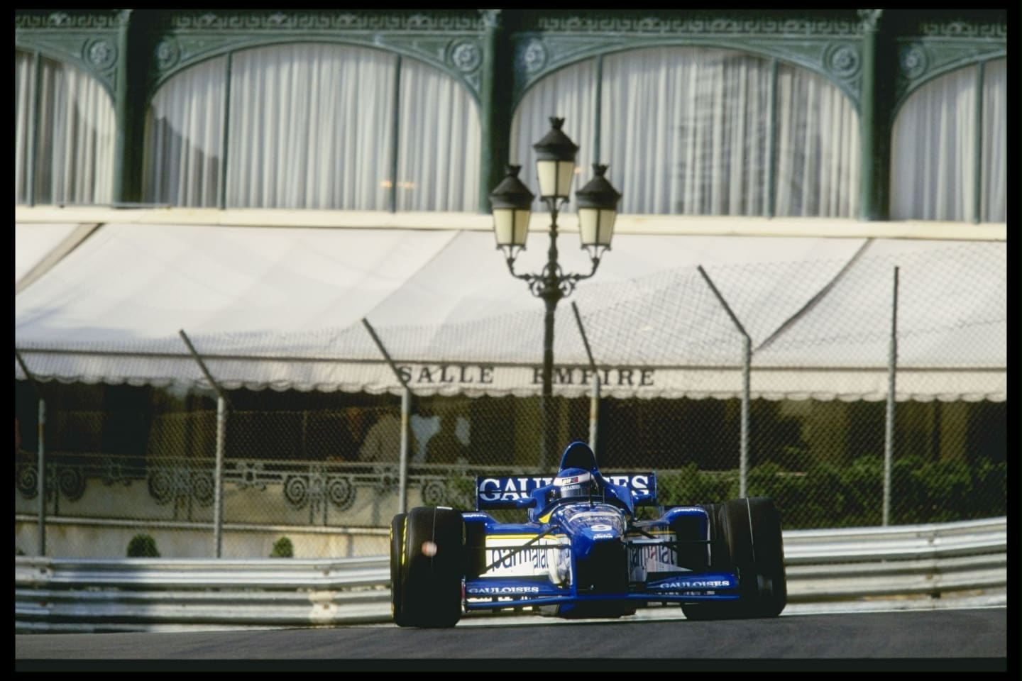 19 May 1996:  Oliver Panis of France wins the Monaco Grand Prix in Monte Carlo, Monaco. Mandatory