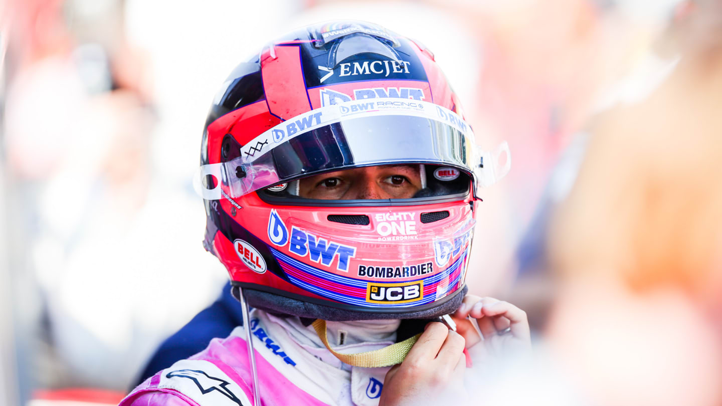 MONZA, ITALY - SEPTEMBER 06: Sergio Perez of Mexico and Racing Point during the F1 Grand Prix of