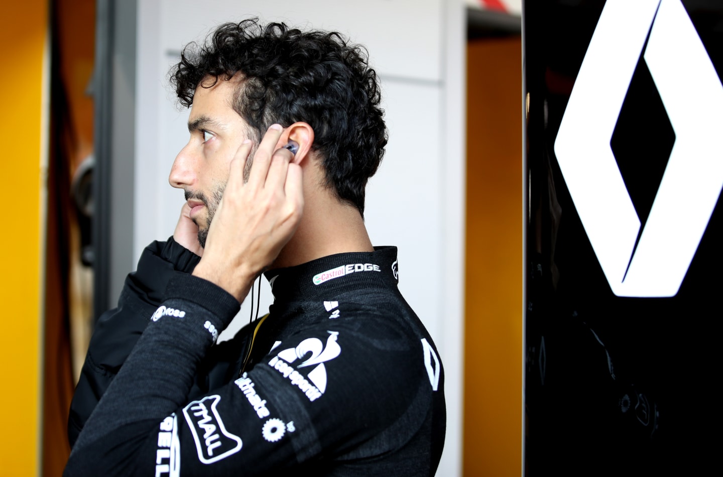 BARCELONA, SPAIN - FEBRUARY 19: Daniel Ricciardo of Australia and Renault Sport F1 prepares to