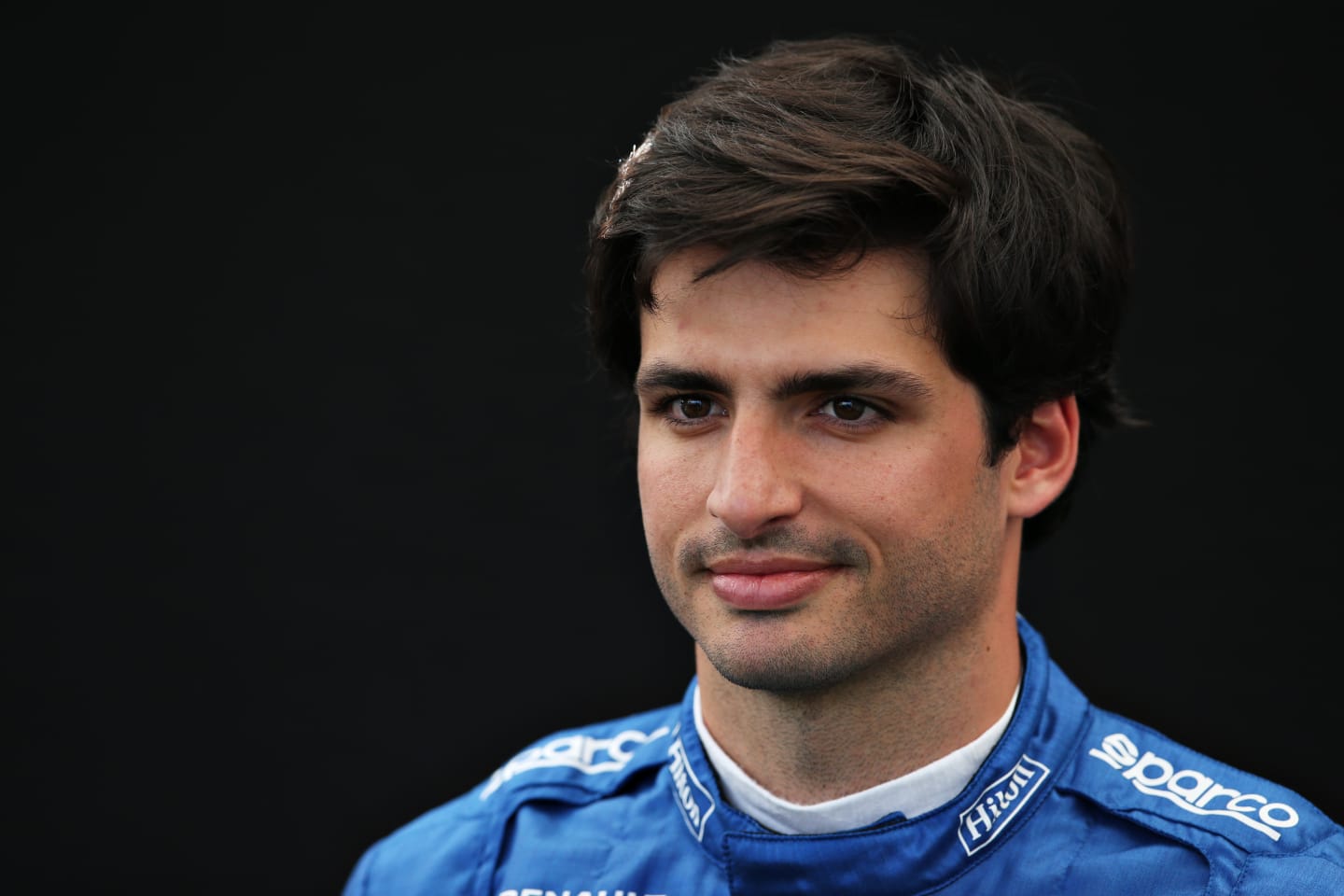 MELBOURNE, AUSTRALIA - MARCH 12: Carlos Sainz of Spain and McLaren F1 poses for a photo in the