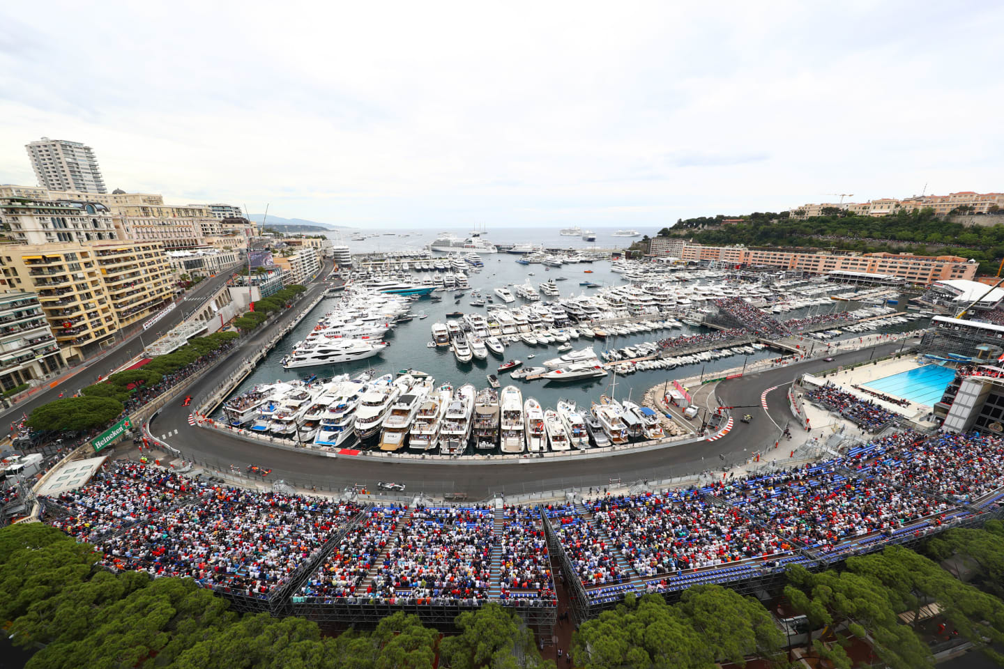 MONTE-CARLO, MONACO - MAY 26: Lewis Hamilton of Great Britain driving the (44) Mercedes AMG