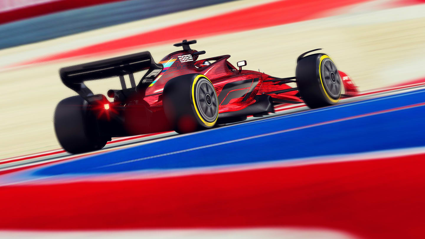 F1 2021 LAUNCH RENDERING track