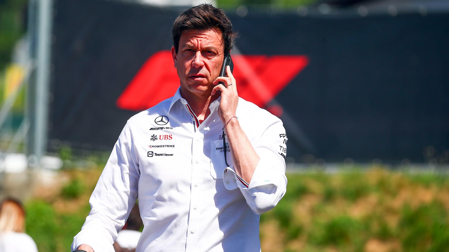 RED BULL RING, SPIELBERG, AUSTRIA - 2021/06/27: Mercedes AMG F1 Executive Director Toto Wolff looks