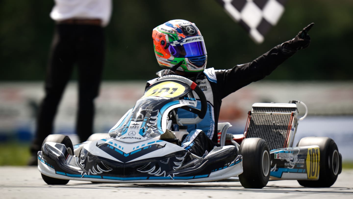 Antonelli Andrea Kimi, OK, (I), KR / IAME / MG, KR Motorsport SRL, European Championship,