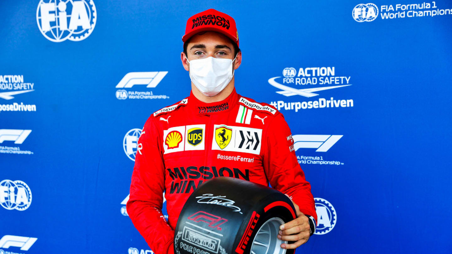 Charles Leclerc - Pirelli Pole Position Award - Baku 2021