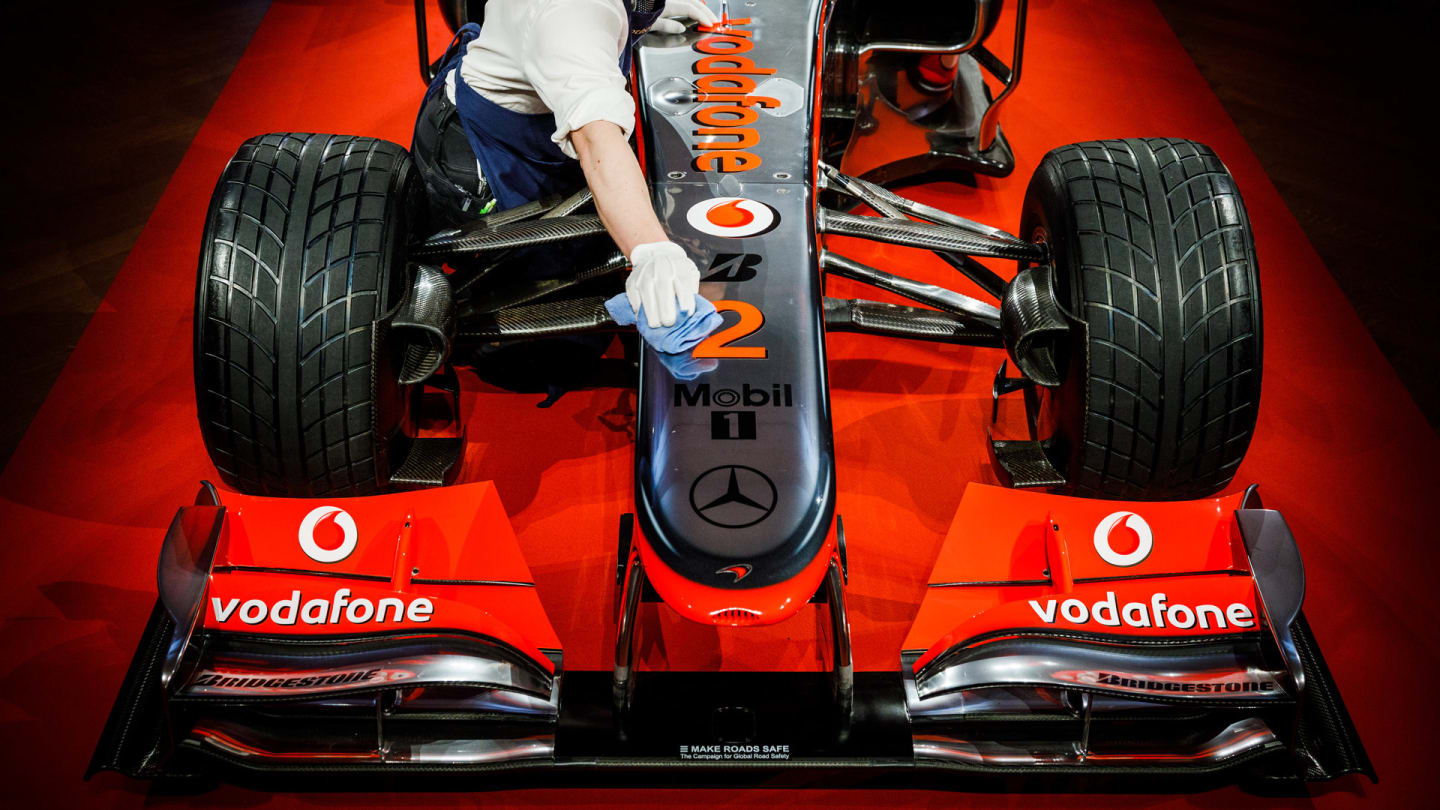 Lewis Hamilton's McLaren MP4-25A Chassis #1 was sold during the 2021 British GP weekend
