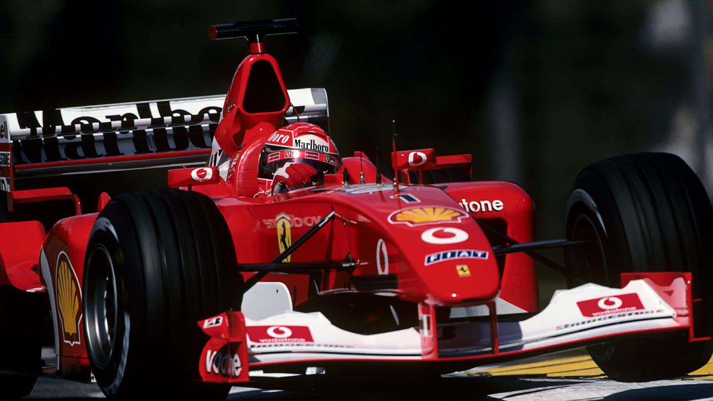 Victory at the French GP secured Schumacher a fifth world championship