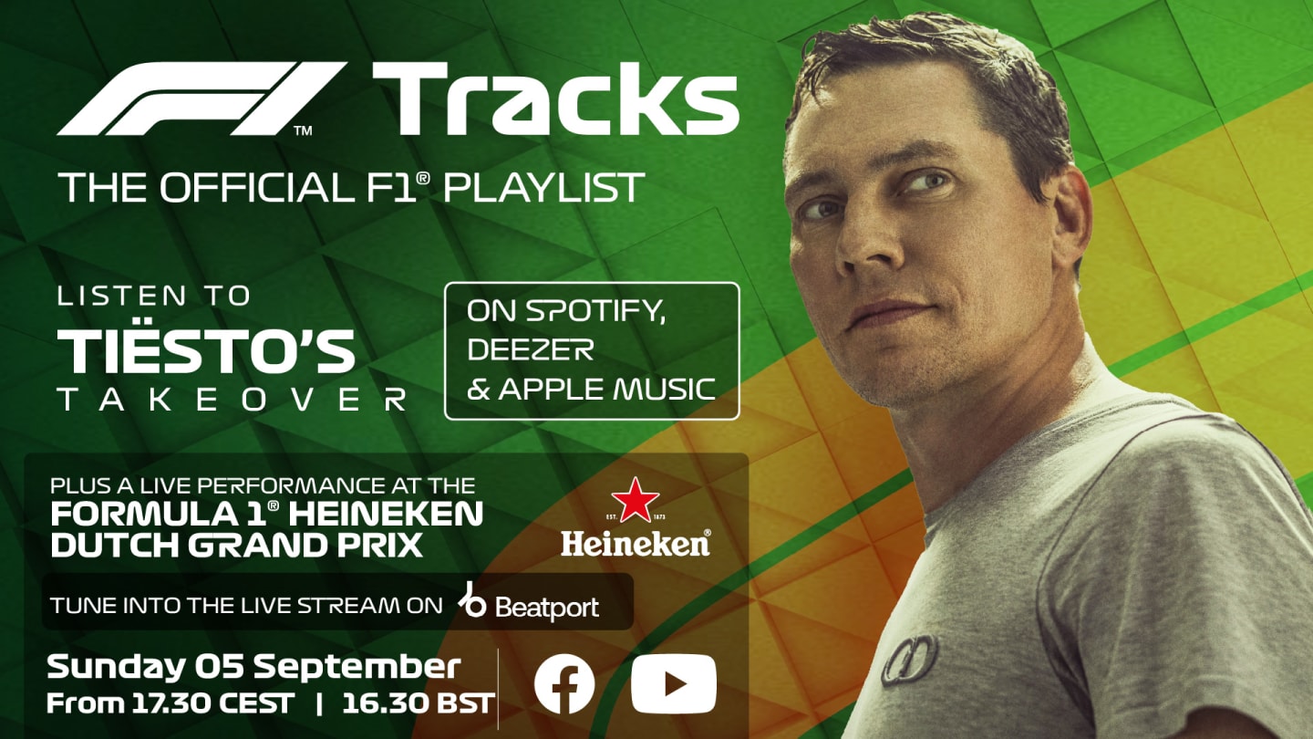 F1 TRACKS: Check out the Tiesto x Heineken takeover ahead of the Dutch ...