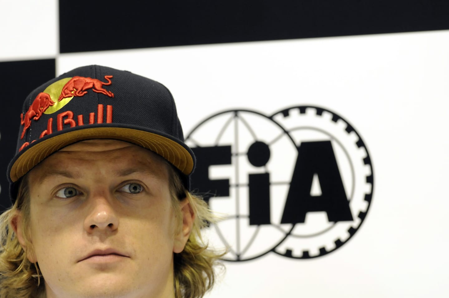 SAPPORO, JAPAN - SEPTEMBER 09:  Kimi Raikkonen of Finland during the FIA Press Conference after the