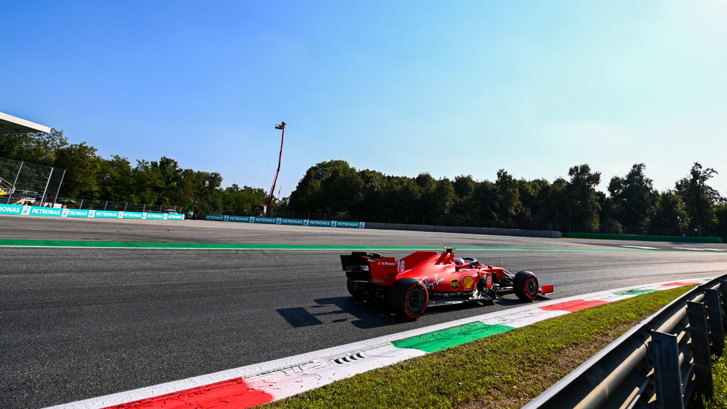 AUTODROMO NAZIONALE MONZA, ITALY - SEPTEMBER 04: Charles Leclerc, Ferrari SF1000 during the Italian