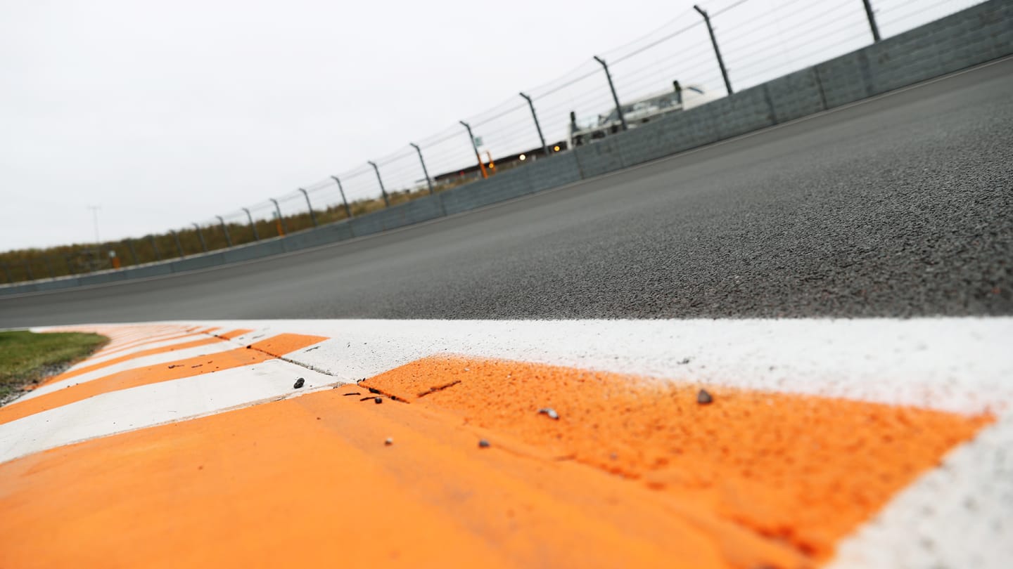 ZANDVOORT, NETHERLANDS - SEPTEMBER 02: A general view of the track during previews ahead of the F1