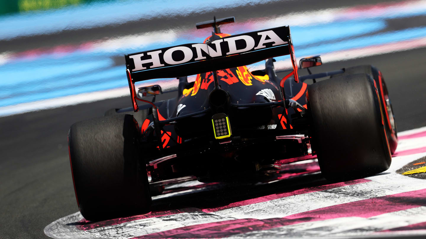 LE CASTELLET, FRANCE - JUNE 18: Max Verstappen of the Netherlands driving the (33) Red Bull Racing