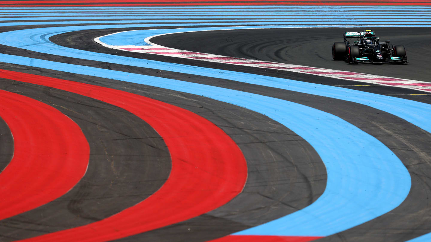 LE CASTELLET, FRANCE - JUNE 18: Valtteri Bottas of Finland driving the (77) Mercedes AMG Petronas