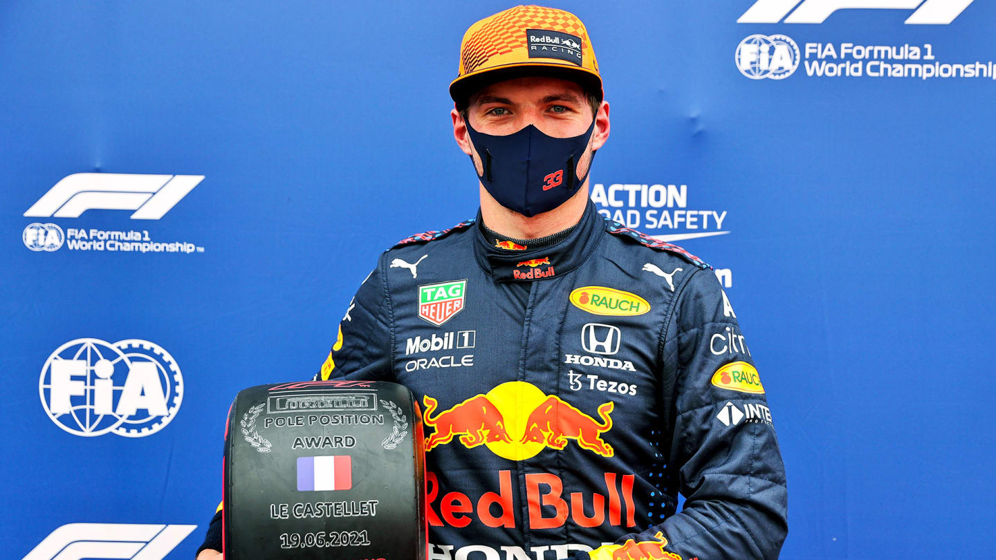 Max Verstappen - Pirelli Pole Position Award - Le