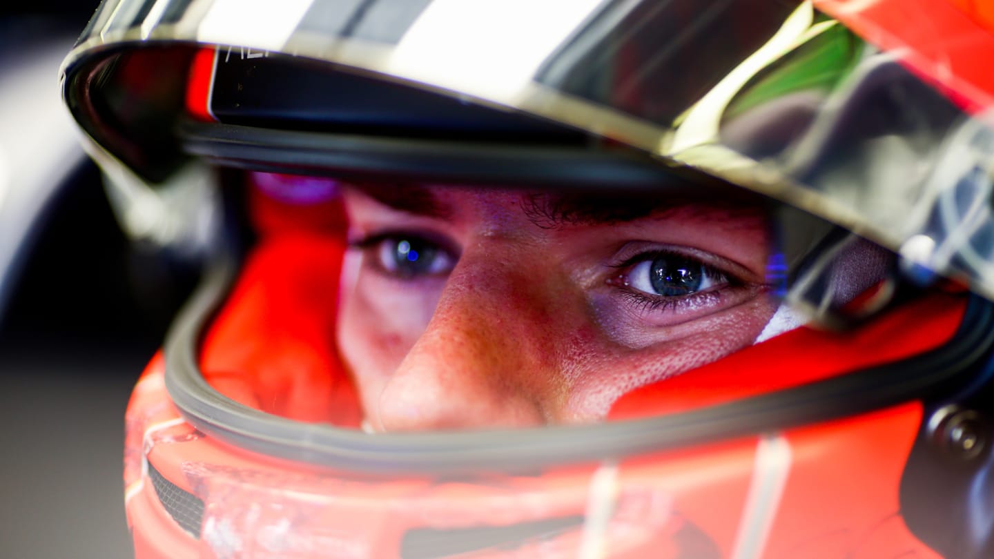 NORTHAMPTON, ENGLAND - JULY 16: Pierre Gasly of Scuderia AlphaTauri and France during