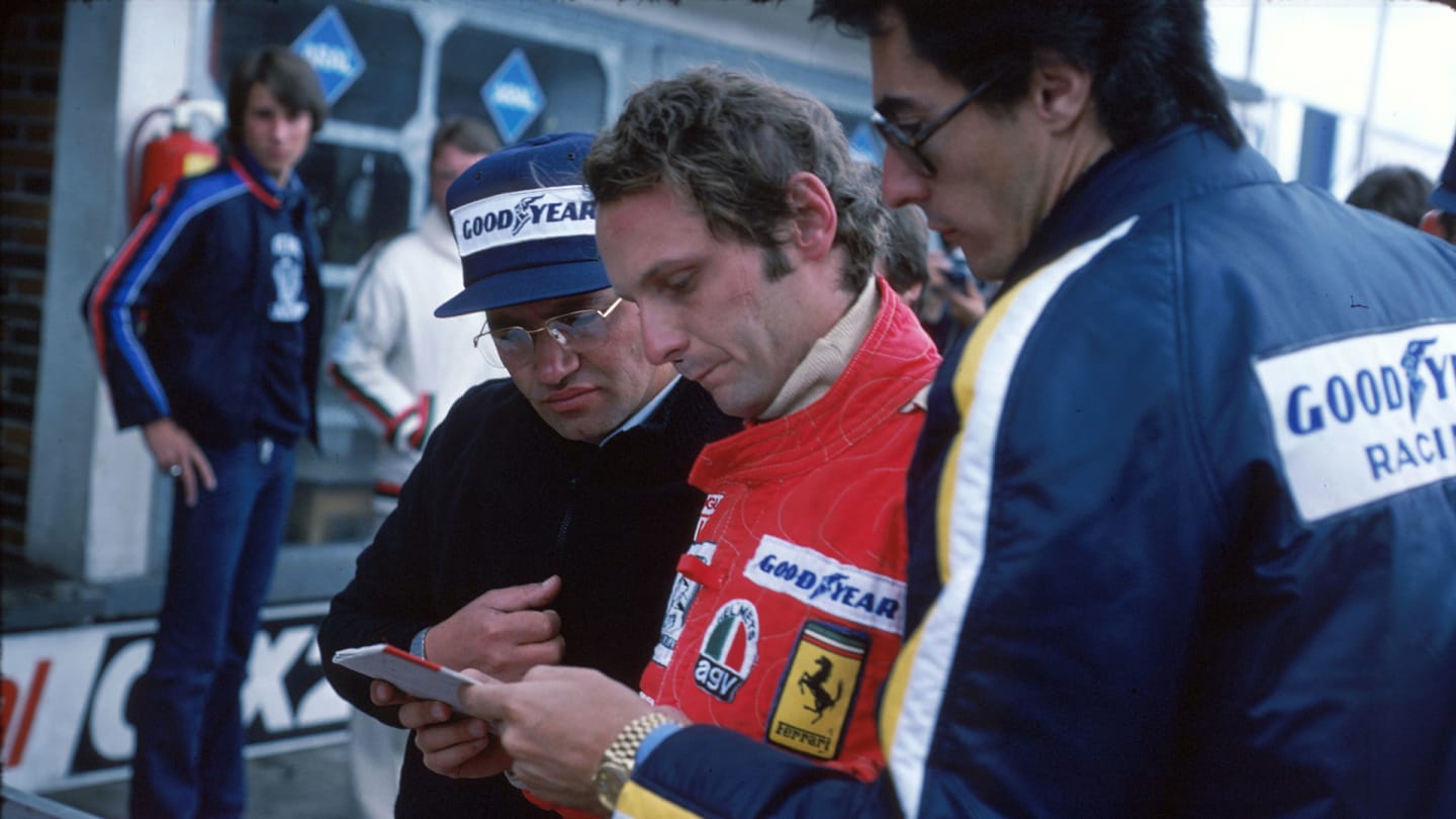 Formel 1, Grand Prix Deutschland 1976, Nuerburgring Nordschleife, 01.08.1976 Boxengasse,