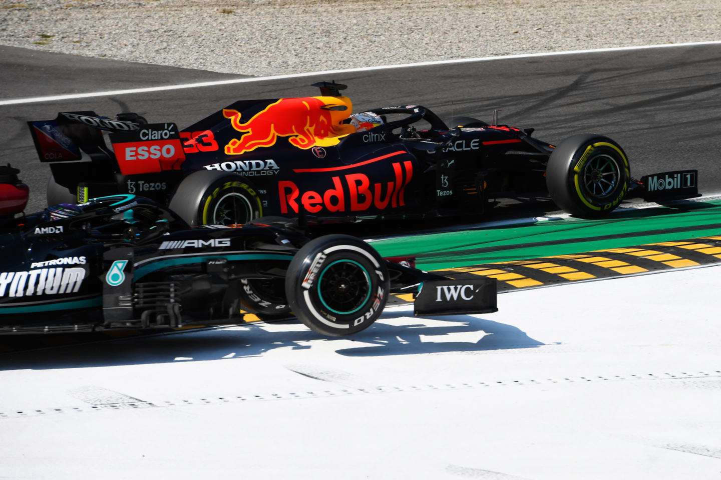 MONZA, ITALY - SEPTEMBER 12: Max Verstappen of the Netherlands driving the (33) Red Bull Racing