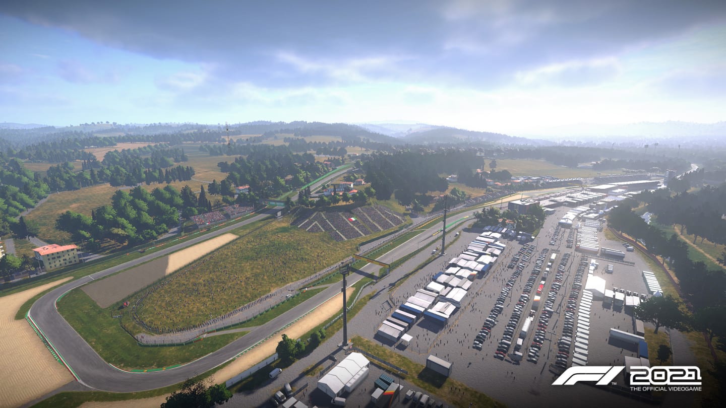 Another view of the Emilia Romagna Grand Prix host track in F1 2021