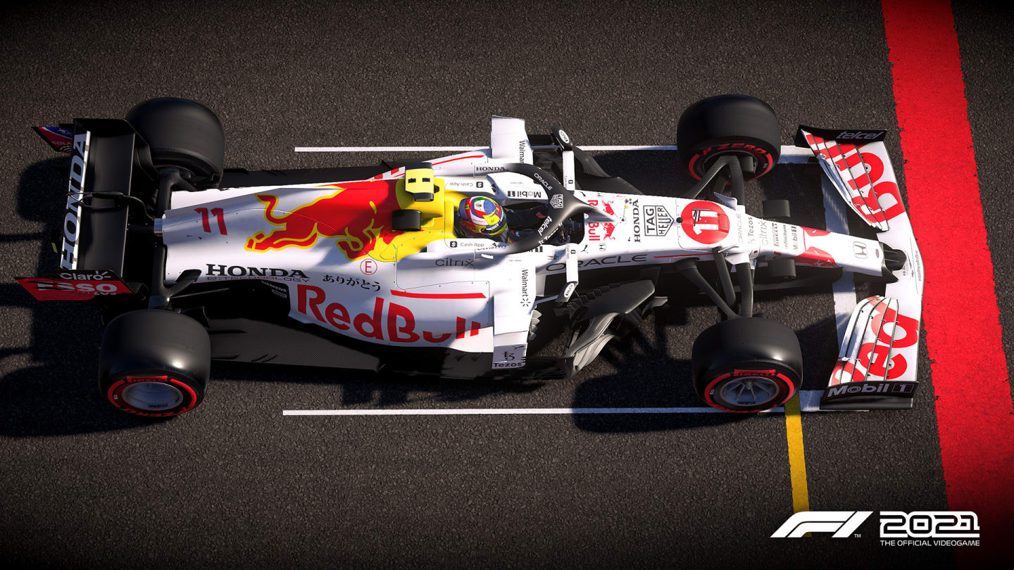 Red Bull's one-off livery is available for a limited time in game