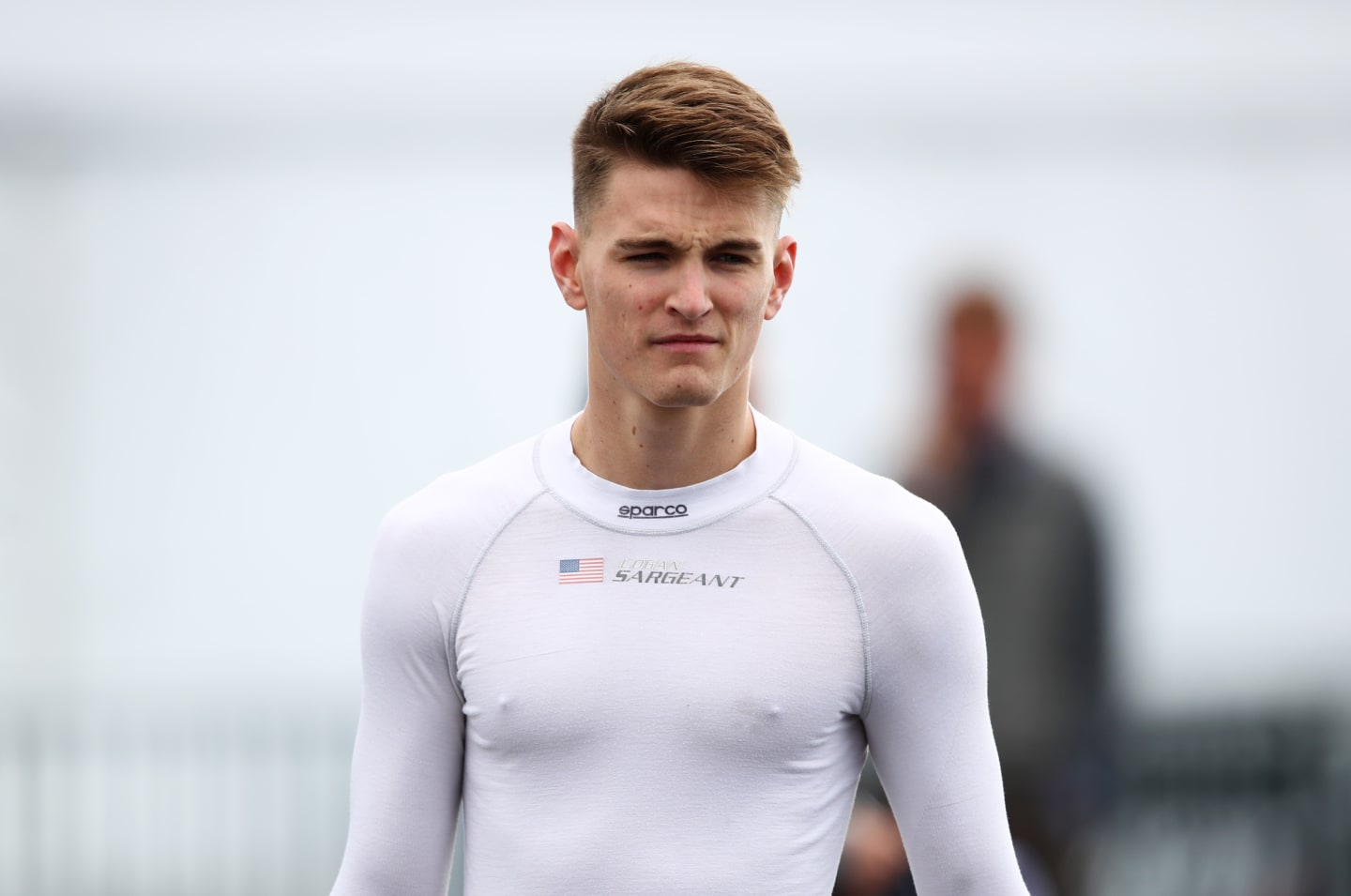 SOCHI, RUSSIA - SEPTEMBER 26: Logan Sargeant of United States and Charouz Racing System prepares to