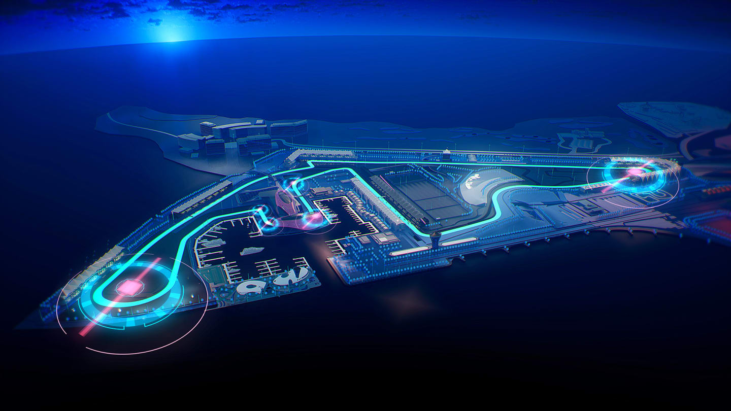 Abu Dhabi new track