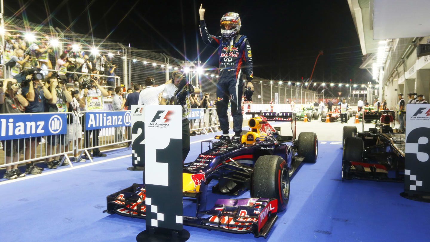 Motorsports: FIA Formula One World Championship 2013, Grand Prix of Singapore, #1 Sebastian Vettel