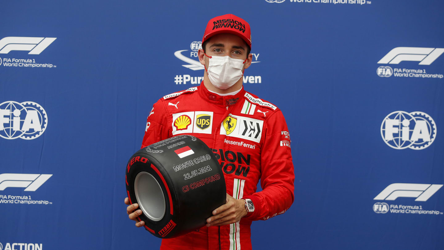 Charles Leclerc - Pirelli Pole Position Award - Monte Carlo