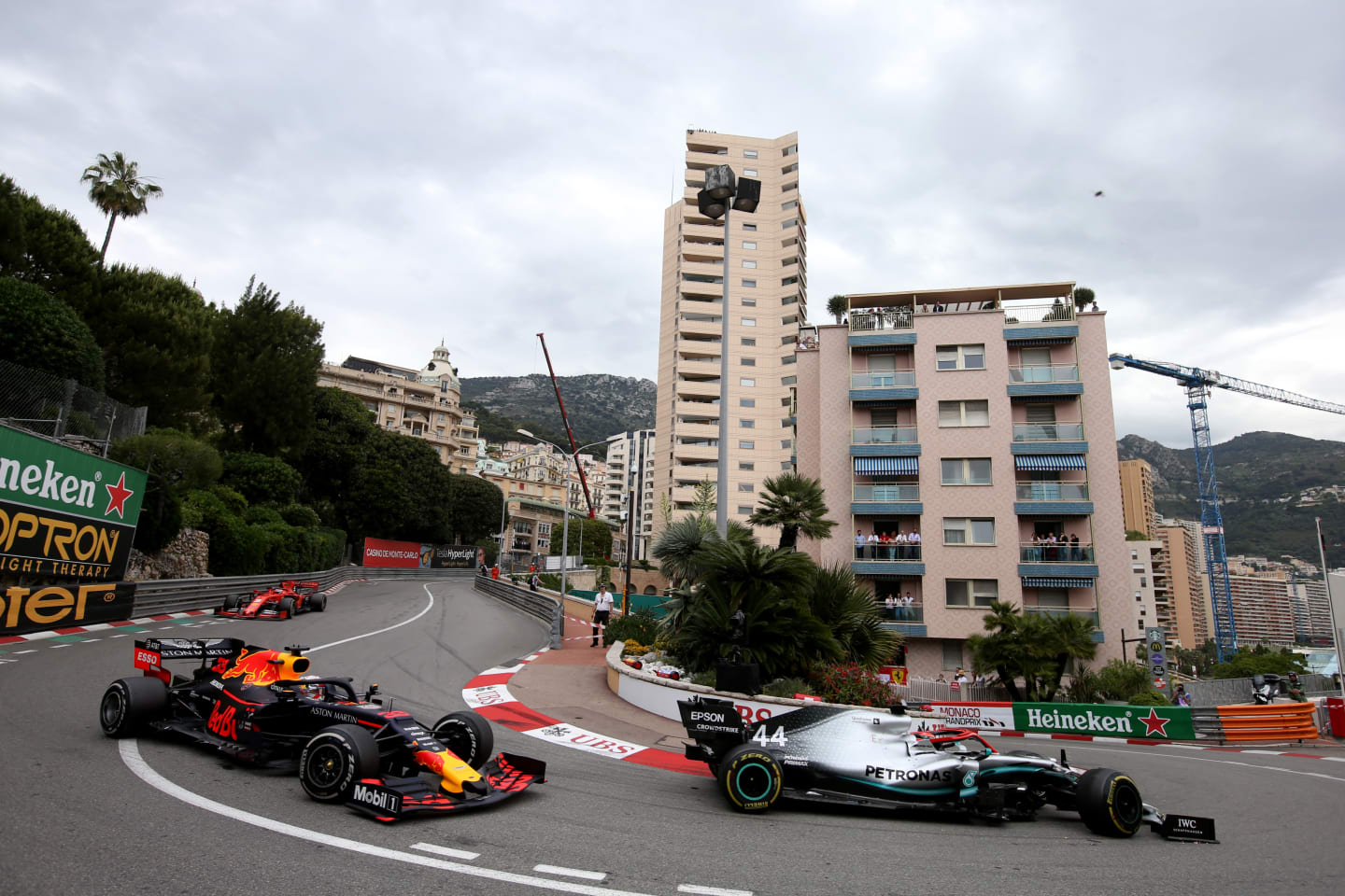 MONTE-CARLO, MONACO - MAY 26: Lewis Hamilton of Great Britain driving the (44) Mercedes AMG