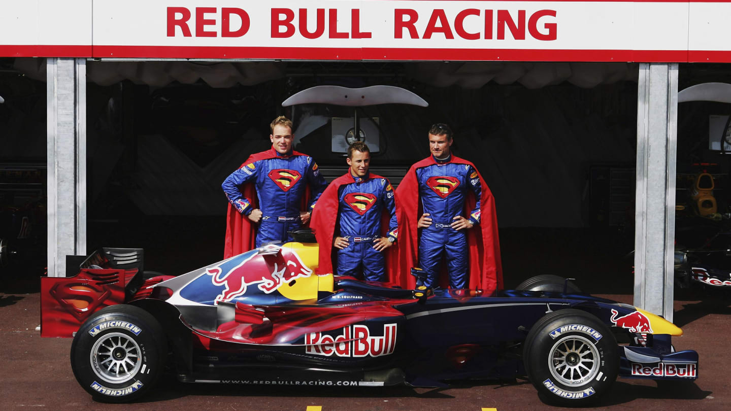 Superman outfits complemented the team's special livery in 2006