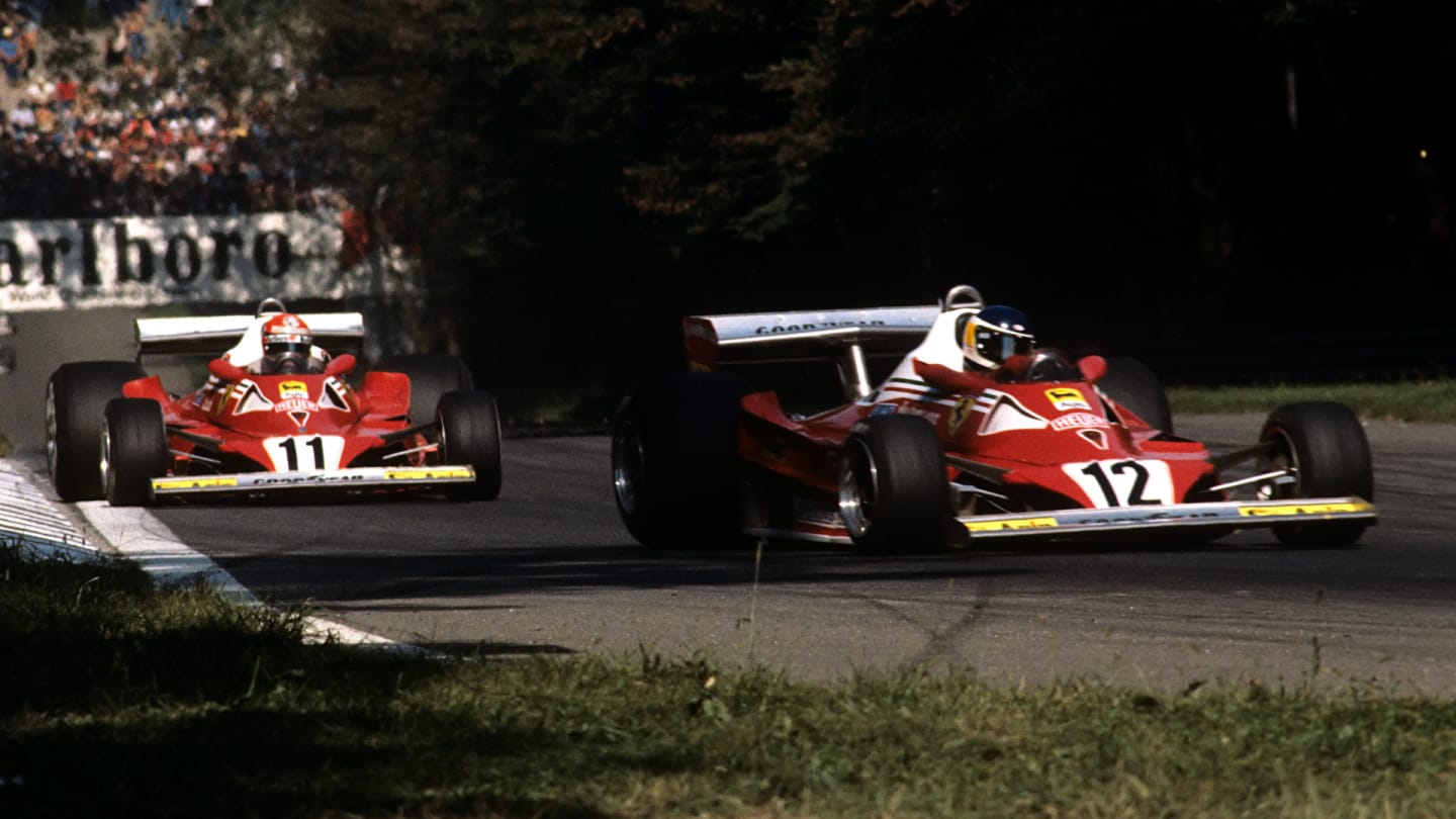 Carlos Pace driving the Brabham BT45 at the 1976 Monaco Grand Prix :  r/formula1