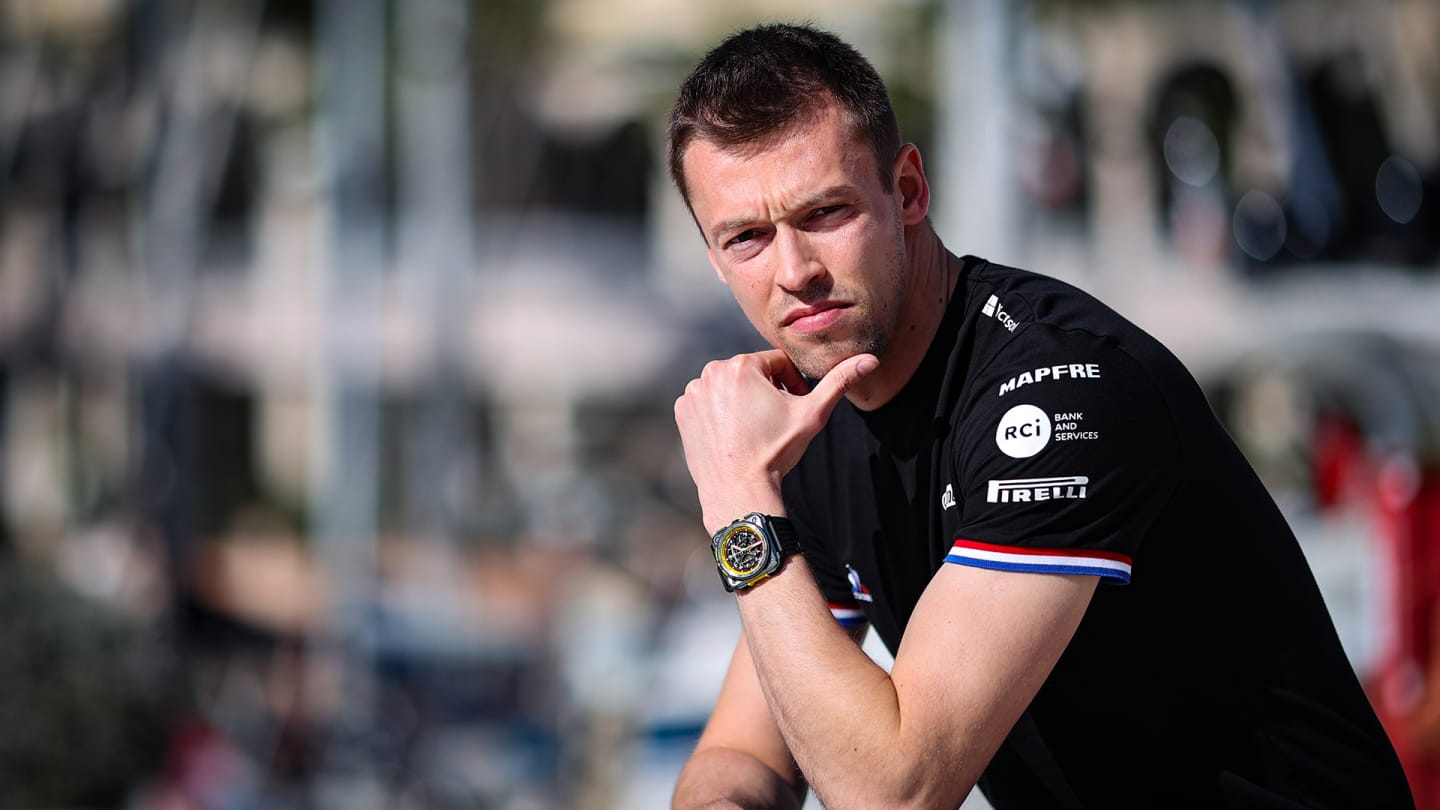 Daniil Kvyat announced as 2021 reserve driver for Alpine