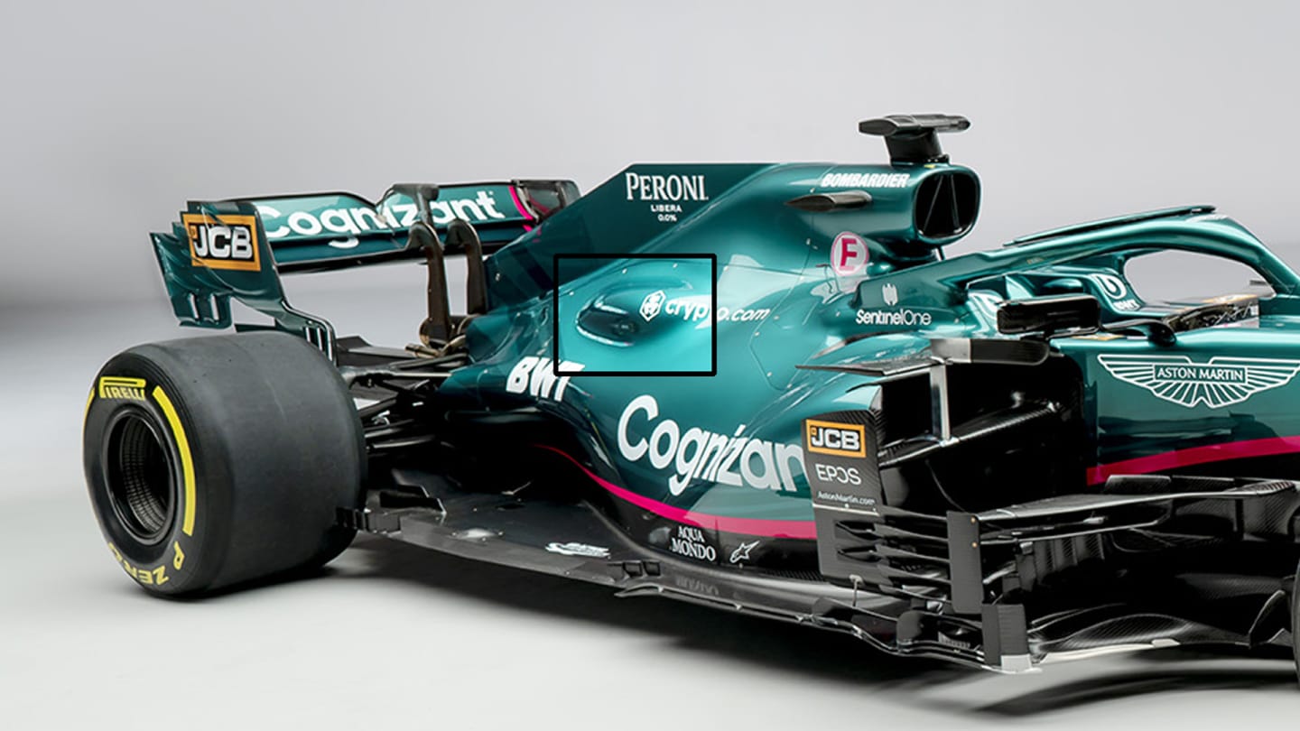 ... similar to what we've already seen on the Aston Martin AMR21...