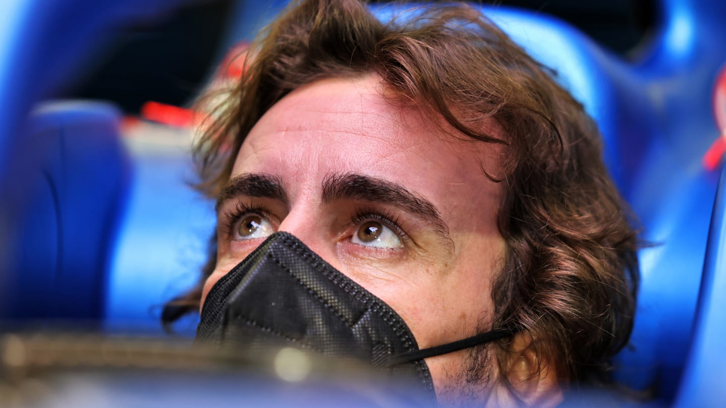 Fernando Alonso (ESP) Alpine F1 Team A521.
Formula One Testing, Thursday 11th March 2021. Sakhir,
