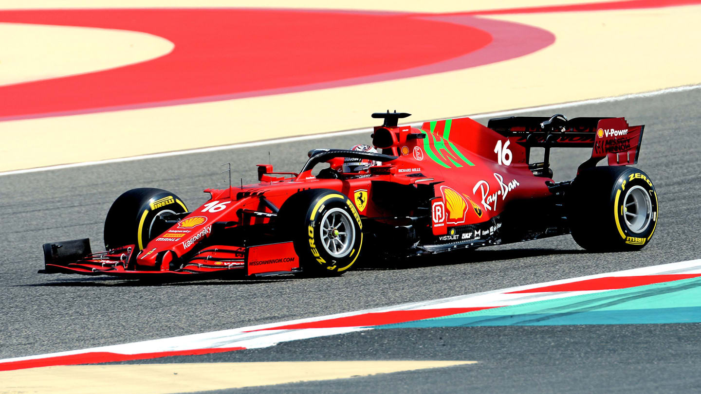 Ferrari SF21 shakedown