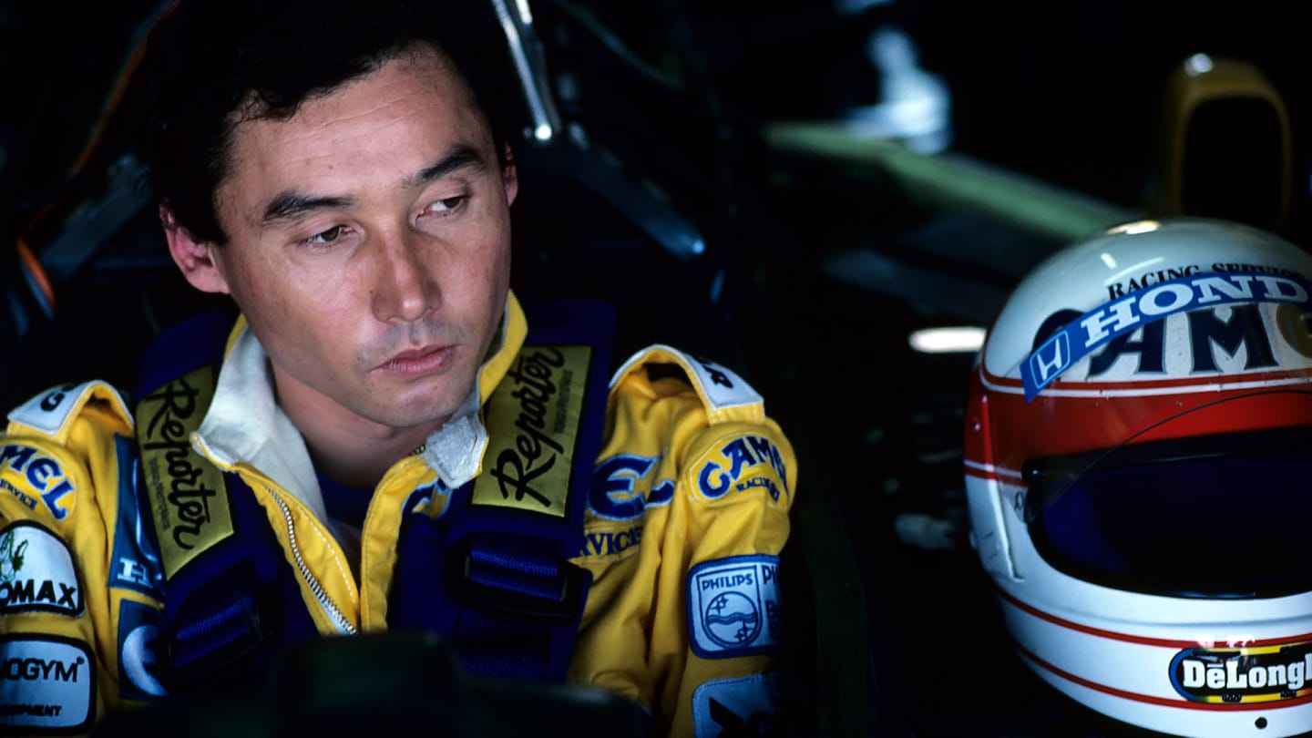 Satoru Nakajima, Lotus-Honda 99T, Grand Prix of Hungary, Hungaroring, 09 August 1987. (Photo by