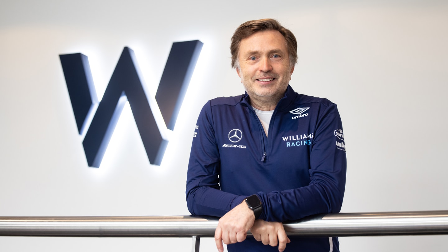 Jost Capito (GER) Williams Racing F1 Chief Executive Officer. 
Williams Racing FW43B - 2021 Car