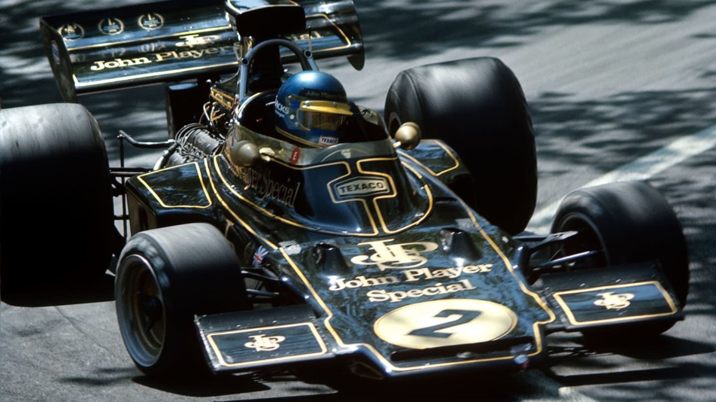 Ronnie Peterson, Lotus-Ford 72E, Grand Prix of Spain, Montjuic, 29 April 1973. (Photo by Paul-Henri