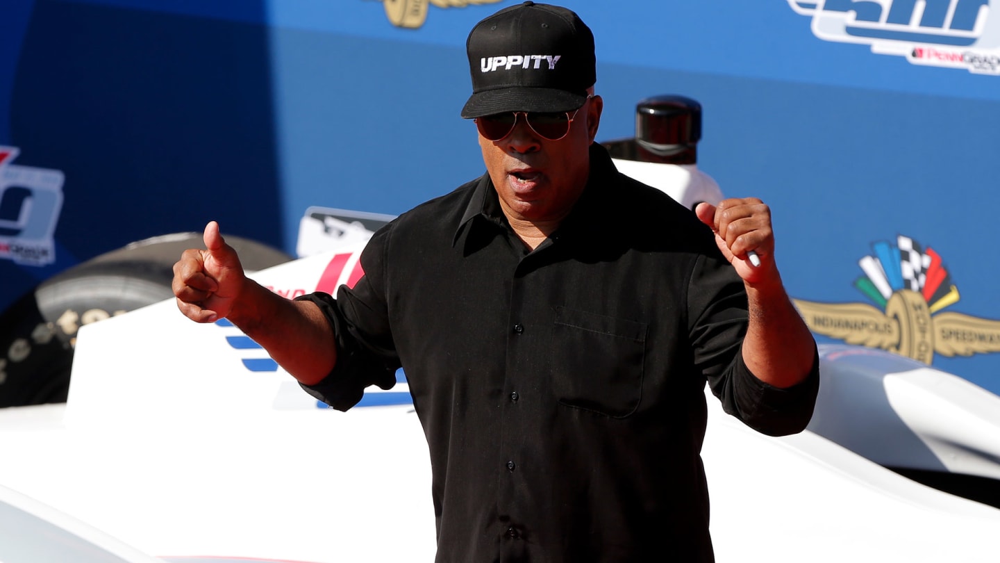 INDIANAPOLIS, IN - MAY 27: Retired American racer Willy T Ribbs on the red carpet during the