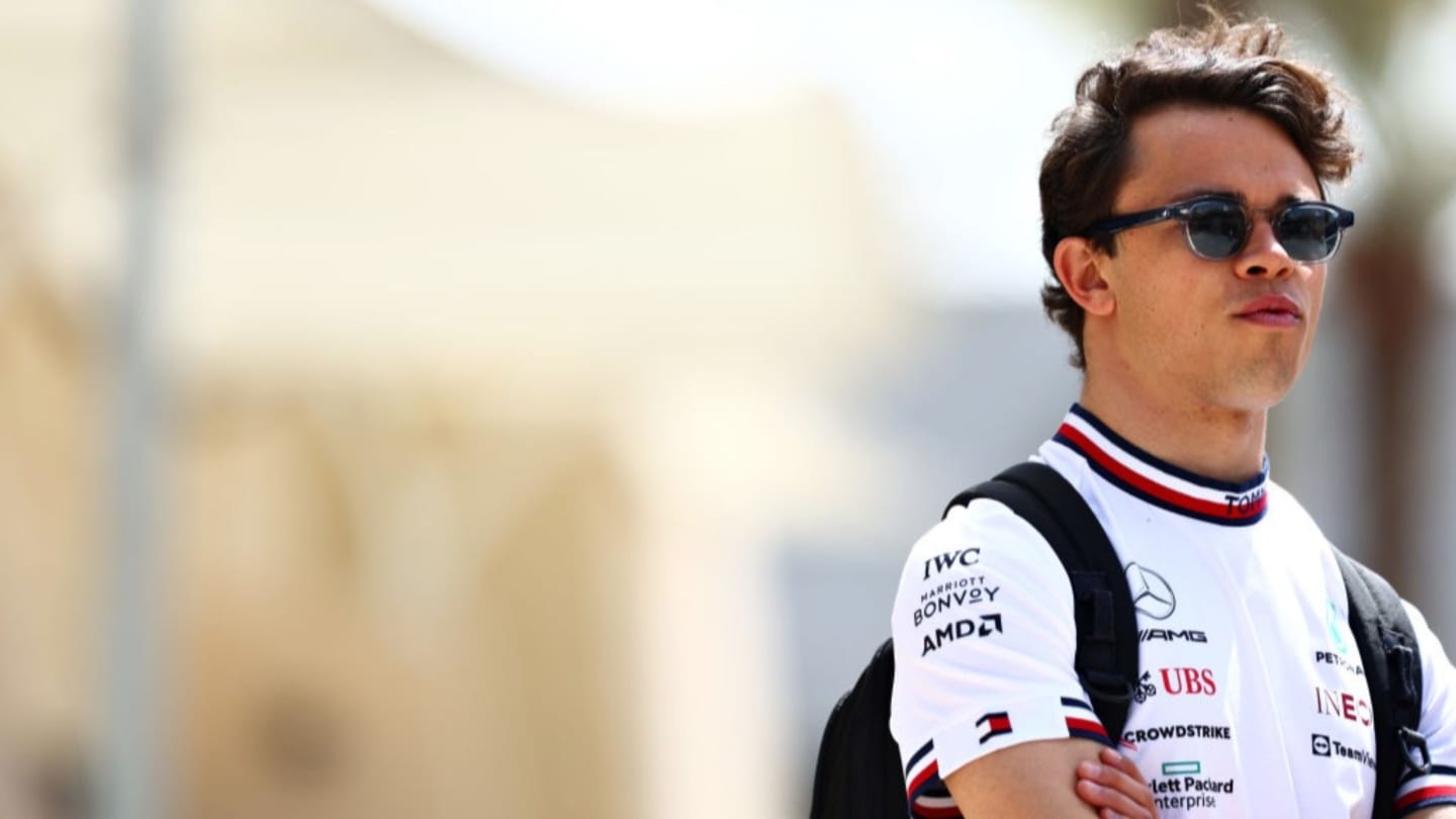 BAHRAIN, BAHRAIN - MARCH 19: Nyck de Vries of Netherlands, Mercedes Test & Reserve Driver looks on