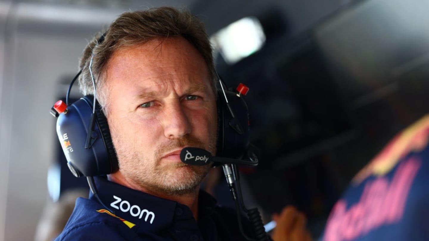 ZANDVOORT, NETHERLANDS - SEPTEMBER 03: Red Bull Racing Team Principal Christian Horner looks on
