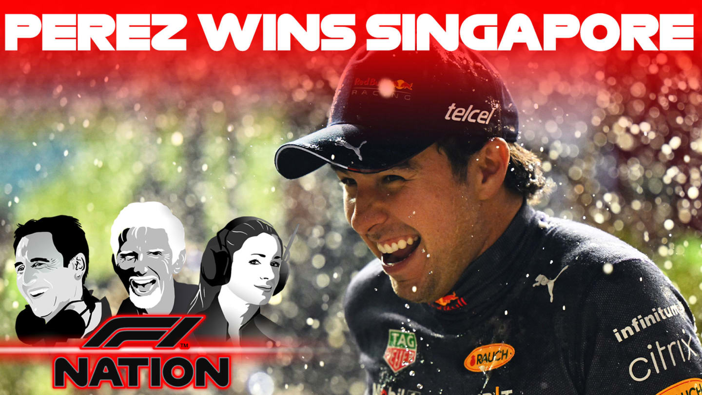 F1 Nation podcast promo Singapore