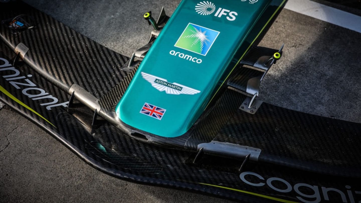 MELBOURNE, AUSTRALIA - APRIL 6: Preparations and atmosphere at Aston Martin F1 Team garage at the