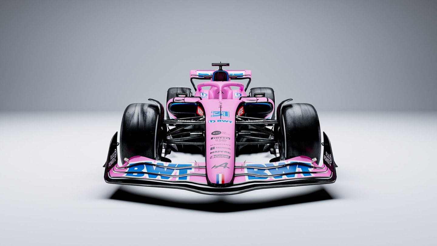 2022 - BWT Alpine F1 Team - Launch A522 - Pink single