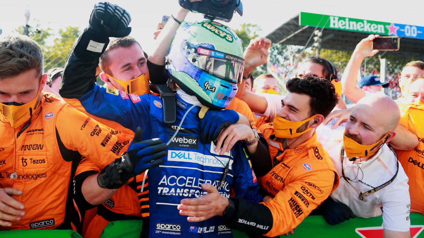 Ricciardo calls Monza 2021 win 'biggest moment of my career' | Formula 1®