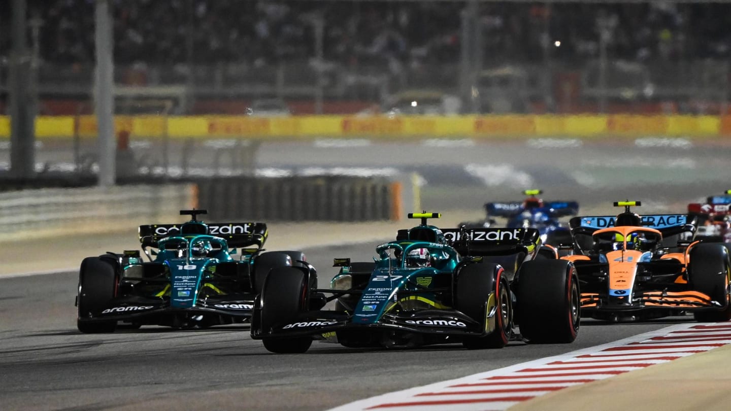 Pirelli, action, Bahrain International Circuit, GP2201a, F1, GP, Bahrain
Nico Hulkenberg, Aston