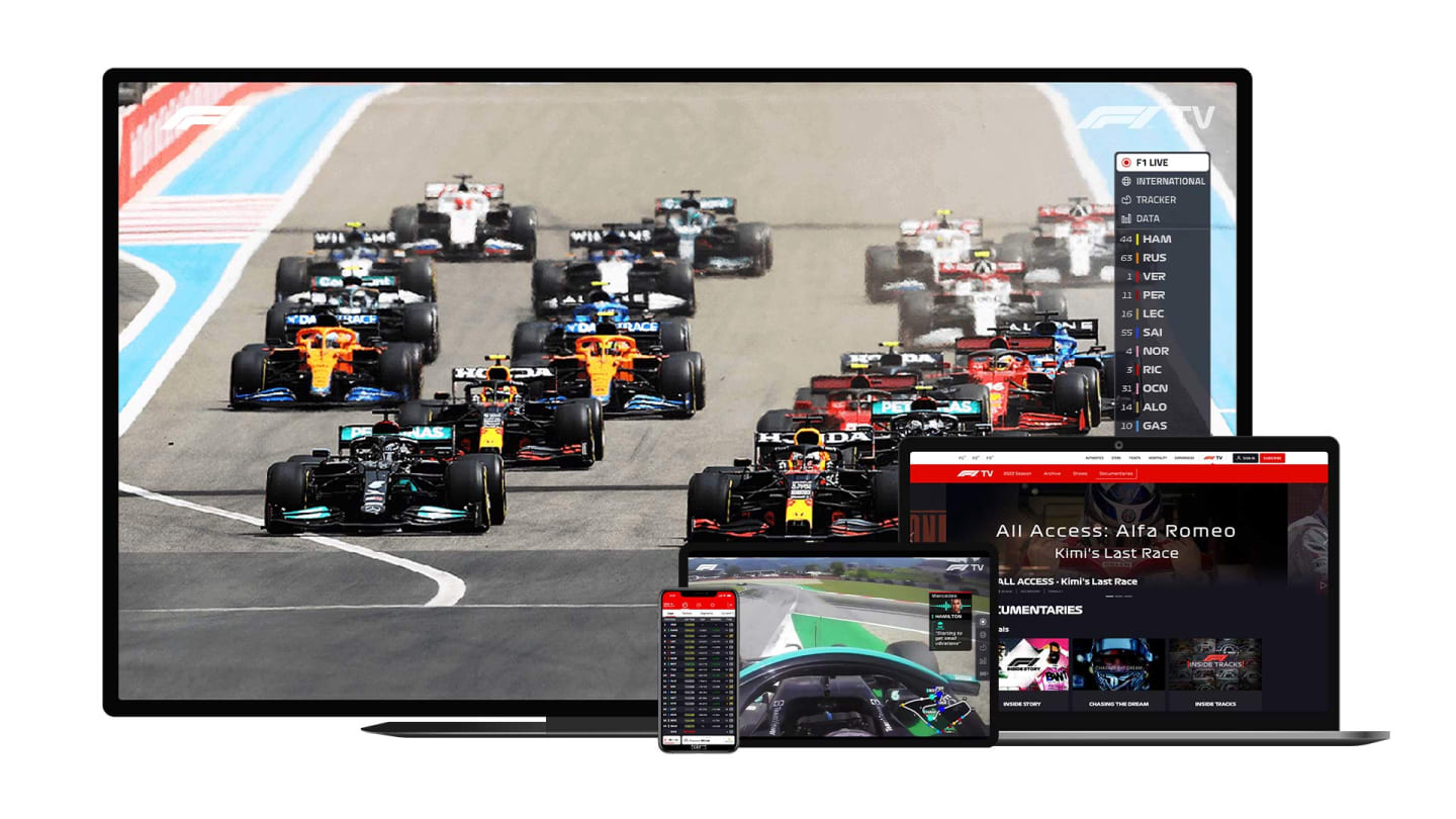F1 TV Pro: Test drive F1 TV Pro with a free trial – and see the 2022 season  from every thrilling angle
