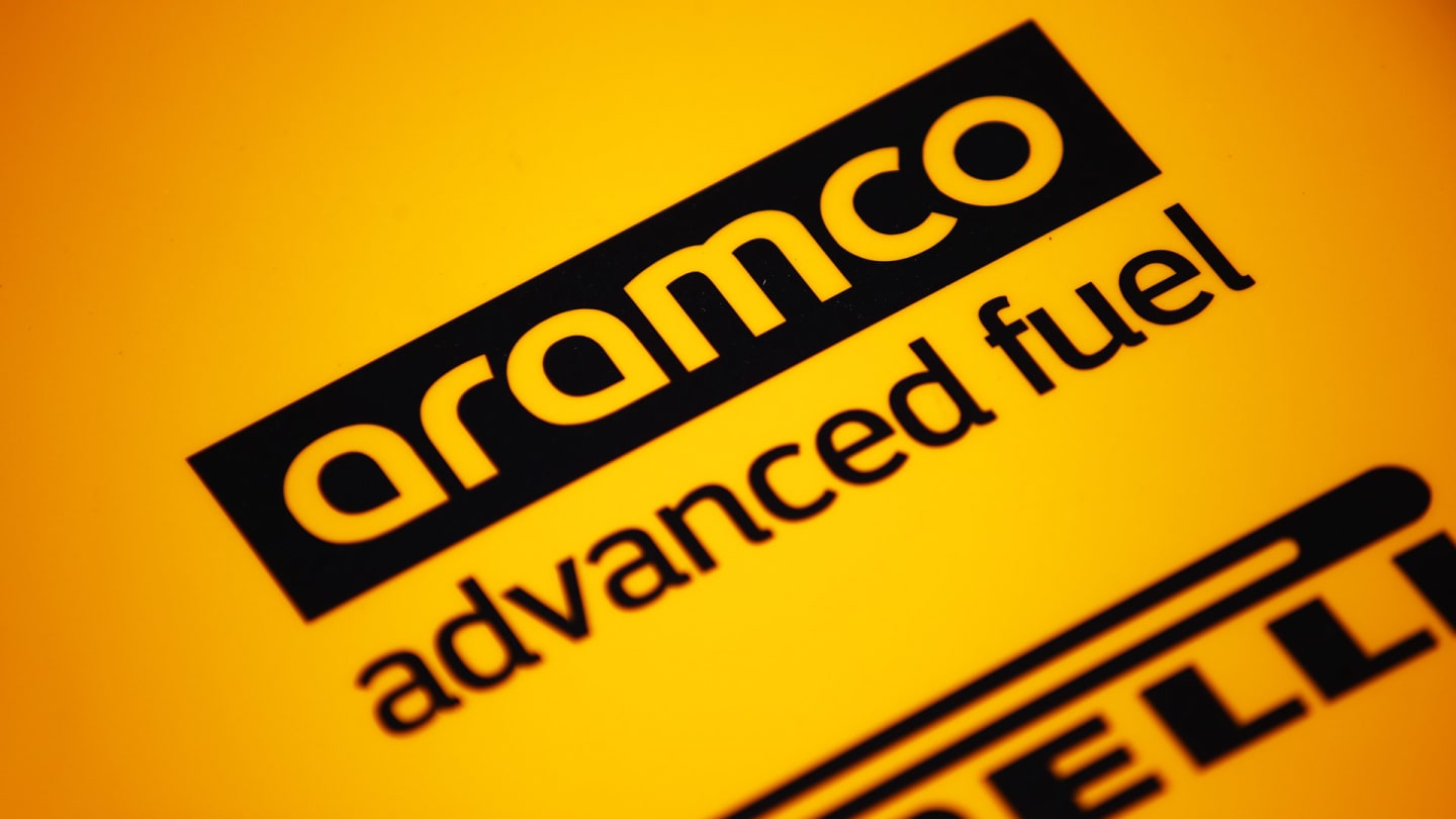 F2 ARAMCO fuel logo