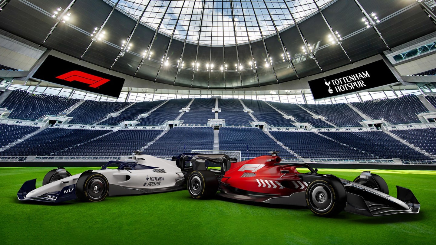 Tottenham Hotspur and F1 partnership