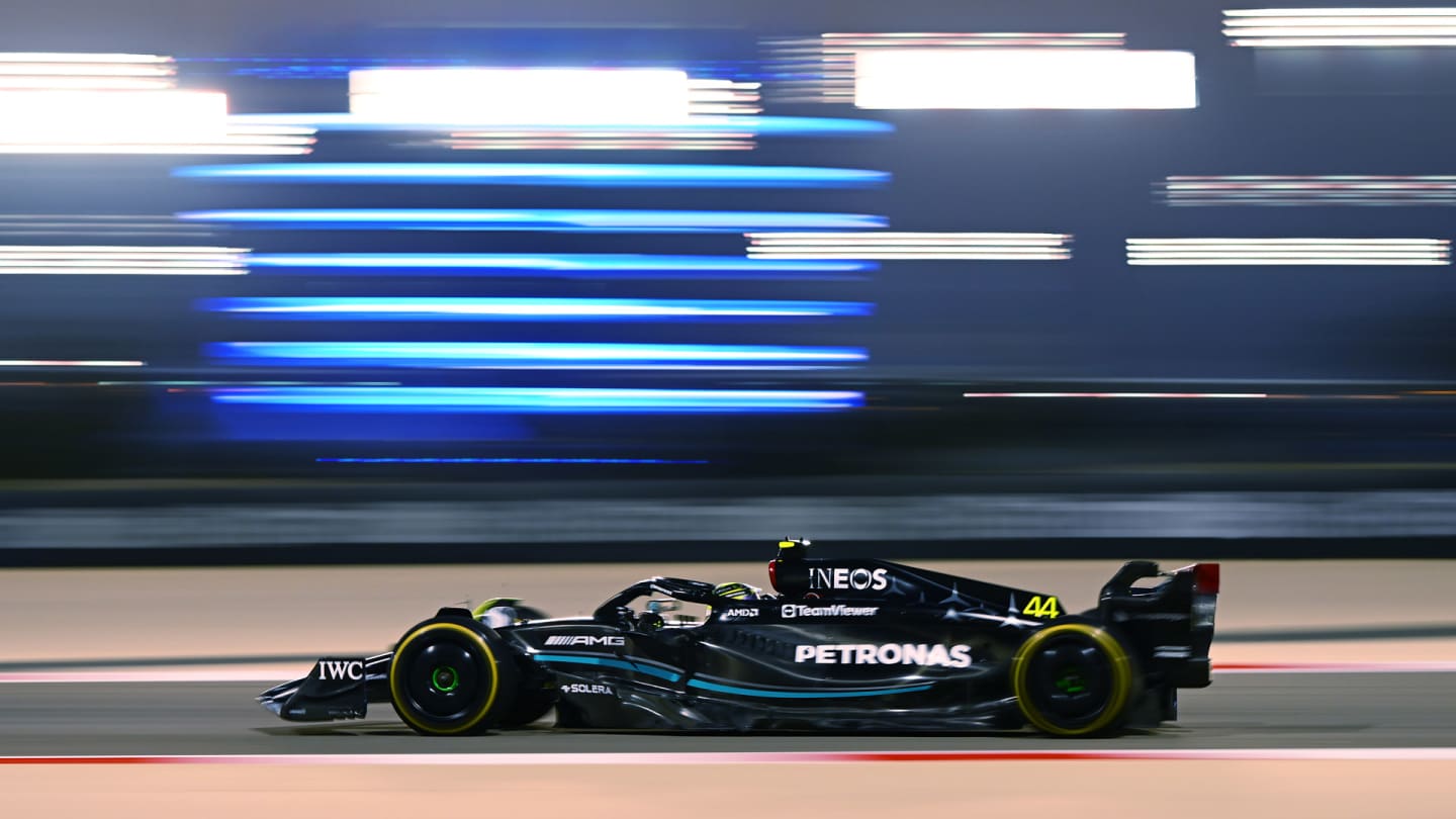 Lewis Hamilton F1 testing